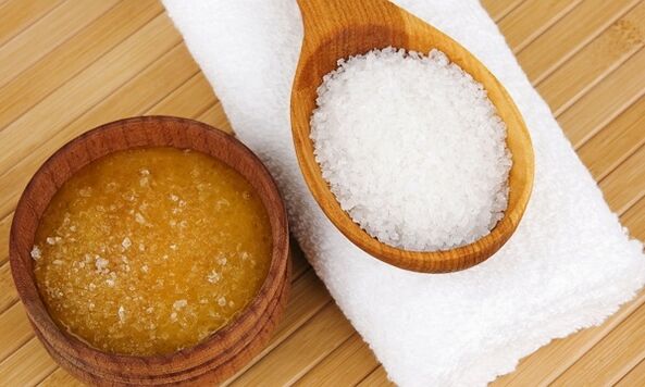 Honey and diet for the treatment of knee arthrosis